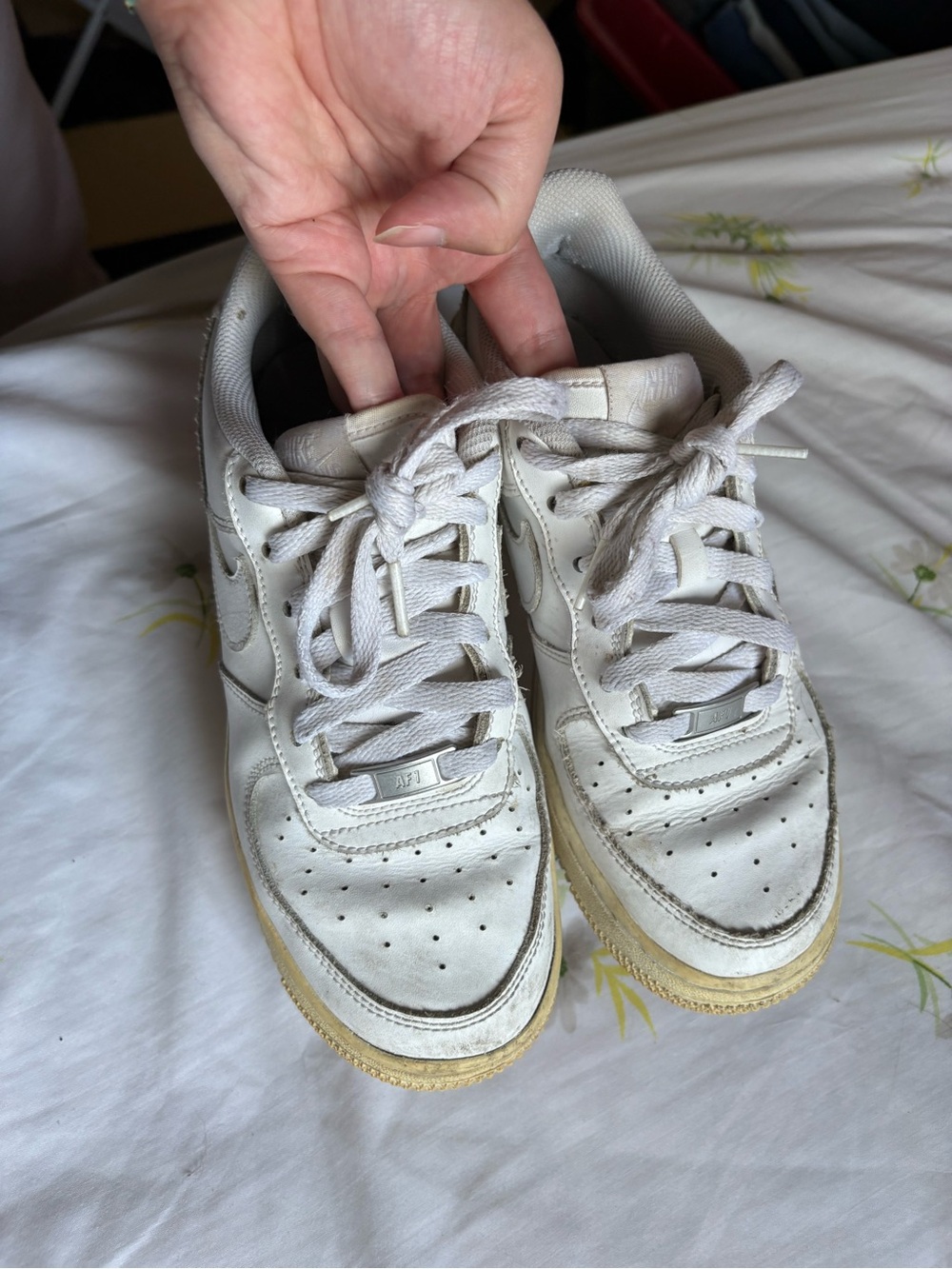 Nike White Low-Top Sneakers